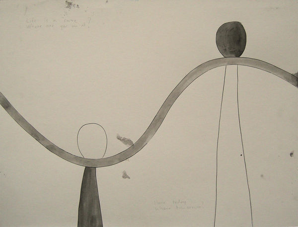 No Title 2008 ink on paper 31 x 41 cm paper size